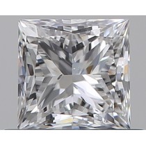 0.51 Carat D-SI1 Princess Cut Natural Diamond